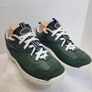 Vintage PRO WING sneakers Womens Size 7 Hunter Green Canvas Lace Up 80's-90's